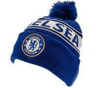 Chelsea FC - Gorro Oficial para Adultos Unisex (Talla Única) (Azul/Blanco)