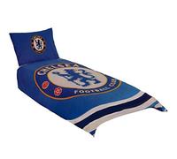 Chelsea FC - Juego de Funda de nórdico/edredón Modelo Pulse (Single/Talla Única) (Azul)