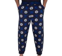 Chelsea FC - Pantalones de pijama oficiales - Para hombre - Azul real - Small