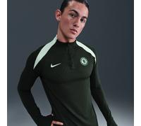 Chelsea FC Strike Elite Camiseta de fútbol de entrenamiento de tejido Knit Nike Dri-FIT ADV - Hombre - Verde XS