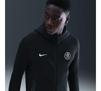 Chelsea FC Tech Windrunner Chaqueta de fútbol de tejido Fleece con cremallera completa Nike Total 90 - Hombre - Negro S