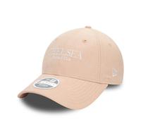 Chelsea FC Wordmark Mujer Imitación Ante Rosa Pastel Ajustable Gorra Béisbol