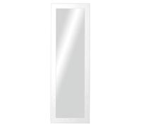 CHELY INTERMARKET MOD113 Espejo Pared Cuerpo Entero 35X140Cm Blanco Espejo Decorativo Grande Espejo Largo Pared Hogar Baño Dormitorio Entrada Salón Vertical Horizontal Estilo Moderno Kit Colgado