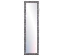 CHELY INTERMARKET MOD156 Espejo De Pared Cuerpo Entero Gris Raya Plateado Estilo Decorativo 35x140cm Rectangular Marco Relieve Perfil Plano para Salón Dormitorio Oficina Fabricado En España