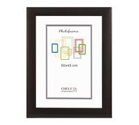 CHELY INTERMARKET MOD257 Marco Fotos Pared 30X45Cm Wengue Madera Elegante Marcos Para Cuadros Marcos Fotos Grandes Marcos Pared Hogar Oficina Diploma Certificados Decoracion Interior