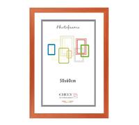CHELY INTERMARKET MOD272 Marco Fotos Grande 50x60cm Galería Decorativo Color Cerezo Estilo Moderno Clásico Madera Moldura Relieve Cuadro Horizontal Vertical Poster Diploma Pared Estético