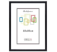 Chely Intermarket MOD312 Marco Fotos PVC Decorativo Moderno 60x80cm Ligero Estilo Minimalista Ideal Certificados Cuadros Decoración Oficina Pared Vertical Color Negro Versátil 1 Unidad