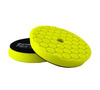 Chemical Guys Hex Logic Quantum 140 mm 14 cm Amarillo Heavy Cortes Pad ~ Auto Polaco