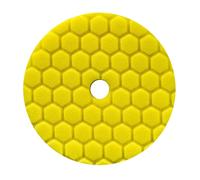 Chemical Guys BUFX111HEX6 HEX-LOGIC CUANTUM PEORT PADA Amarillo (almohadilla de 6.5 pulgadas hecha para placas de respaldo de 6 pulgadas)