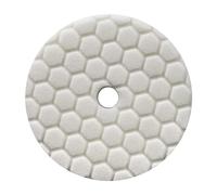 Chemical Guys BUFX114HEX6 Hex-Logic Quantum Light-Medium Polishing Pad, White (6 Inch)
