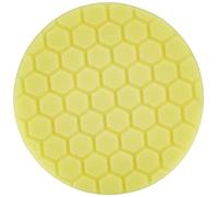 Chemical Guys Hex Logic - Almohadilla de corte pesada amarilla de 165 mm de diámetro, color amarillo