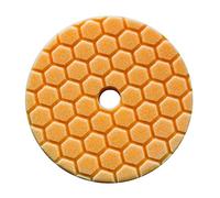 Chemical Guys Hex Logic Quantum - Almohadilla de pulido Disco de corte mediano naranja de 6 pulgadas