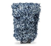 Chemical Guys, The Dually MIC517 - Manopla de Lavado de Microfibra de Doble Fibra, para Uso en seco y húmedo, (Guante de Lavado de Coche Ideal para Coche, camión, SUV, RV y más) Azul Oscuro + Blanco,