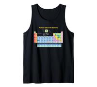 Chemical Periodic Table of Elements Novelty Graphic Designs Camiseta sin Mangas