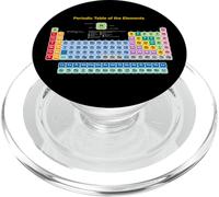 Chemical Periodic Table of Elements Novelty Graphic Designs PopSockets PopGrip para MagSafe