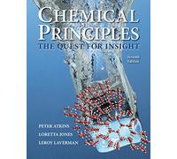 Chemical Principles: The Quest for Insight