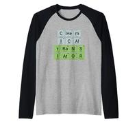 Chemical Translator Chemistry Natural Sciences Elements Camiseta Manga Raglan