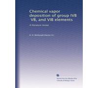 Chemical vapor deposition of group IVB, VB, and VIB elements: A literature review
