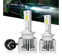 Chemini Bombilla D2S LED 110W Coche Reemplazar Faro HID Xenon Kit de Conversión para Alto/Bajo OEM Plug and Play 6000K Blanco-2 Lámpara