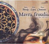 Chemirani; Bijan Lopez; Efren Petrakis; Stelios - Mavra Froudia: Cejas Negras. Musica Griega ; Petrakis, Lopez, Chemirani