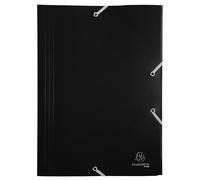 Chemise a elastique 3 rabats polypropylene 4/10e opaque eco - a4