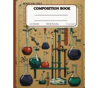 ⚗️ Chemistry Composition Notebook - 150 Lined Pages Ideal for Students & Everyday Notes