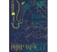 Chemistry Notebook for Students, Research and Laboratory Notes, Numbered Pages, Table of Contents, 120 pages, 8.25"x11", 0.5" Grid Lined White Paper