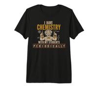 Chemistry Teacher Pun Periodically Science Camiseta Premium
