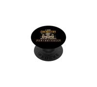 Chemistry Teacher Pun Periodically Science PopSockets PopGrip Adhesivo