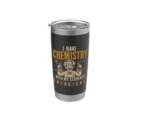 Chemistry Teacher Pun Periodically Science Vaso térmico de acero inoxidable de doble pared