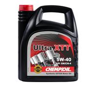 CHEMPIOIL Aceite de motor 5W-40 Ultra ACEA A3/B4 API SN API CH-4 XTT 4L Compatible con VW Polo V Hatchback 6R1, 6C1 up! Hatchback 121, 122, BL1, BL2, BL3, 123 Golf VII Hatchback 5G1, BQ1, BE1, BE2