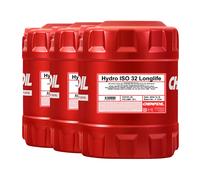 CHEMPIOIL Hydro ISO 32 Aceite Hidráulico HLP 32, 3x20 Litros