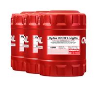 CHEMPIOIL Hydro ISO 32 Aceite Hidráulico HLP 32, 3x20 Litros