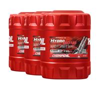 CHEMPIOIL Hydro ISO 46 Aceite Hidráulico HLP 46, 3x20 Litros