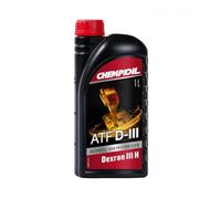 Chempioil Líquido de transmisión automática ATF Dexron 3, sintético, 15,5 cSt a 100 °C, lubricante, 1 kg, lubricante para transmisiones automáticas