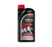 CHEMPIOIL Multi HQ 20W-50 Aceite Motor Mineral API SN/CH-4, SAE 20W-50, 10 x 1 L