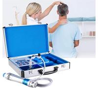 CHEMYO Máquina de Terapia de Ondas de Impacho Extracorpórea, Dispositivo DE Profesional con 7 Cabezas de Masaje, Diseñada para Alivio Eficaz y Relajación Muscular Profunda