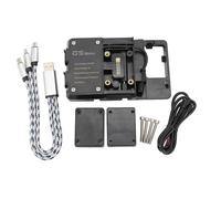 chencheng35 Compatible con B/M/W/ R1200GS F800GS ADV F700GS R1250GS F850GS F750GS Soporte de navegación for Motocicleta con teléfono móvil USB Soporte de Carga USB(Wiring Installation)