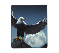 chenfandi Eagle Under The Starsmouse Pad - Alfombrilla de mouse para computadora con base de goma antideslizante para oficina, juegos, aprendizaje, 10 x 12 pulgadas.