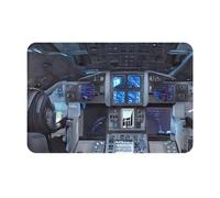 chenfandi Tapete Cabin Of The Future, 40 x 60 cm, antideslizante, adecuado para dormitorios, baños, salas de estar, etc.