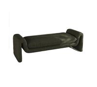 CHENGAIJIAN Banco de Cama Taburete de Extremo de Cama de Estilo de Mediana Edad, guardarropa, Banco Largo, sofá de Dormitorio, sofá Retro Simple(Green,180cm)