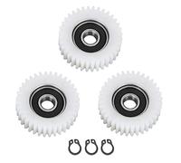 CHENGGONG Engranaje de 36 Dientes, Engranaje de Motor 3PCS, Accesorio de Rendimiento Estable Equipo de Scooter eléctrico Herramienta Bicicleta eléctrica