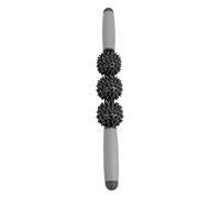 CHENGGONG Gimnasio Masaje Corporal Relax Tool, PVC + ABS Hedgehog Balls Rodillo Muscular, Cintura Abdomen Piernas Muslos Nalgas Brazos Pies para Partes del Cuerpo Black