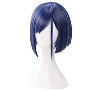 chenghuax Darling en el Franxx (Ichigo) Anime Cosplay Pelucas para niñas Pelucia asimétrica de Fibra asimétrica Resistente al Calor Resistente al Calor (Azul)