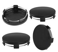 CHENGJIANSHANGMAO 4 Piezas Coche Tapas Centrales para Llantas para Volvo EX90 2024-2025, AntióXido Aleación Coche Accesorios (OD 60mm ID 56mm)