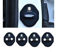 CHENGJIANSHANGMAO 4 Piezas Tapa Protectora Cerradura Puerta Coche para Suzuki Swift 2010-2017, Cubiertas de Silicona para Pestillos Puerta Coche