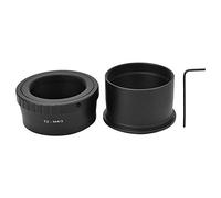 Chenglanhsjg Anillo Adaptador T2-M4/3 para Montaje de cámara telescópica de Alta precisión, construcción de Metal, patrón Interior antirreflectante, Ajuste Seguro, no se Necesitan