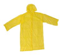 Chenglanhsjg Chubasquero para Adultos, Material De PVC Impermeable, Diseño Plegable Ligero, con Capucha Adjunta, para Días De Lluvia Al Aire (Amarilla)