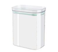 Chenglanhsjg Contenedor de almacenamiento de alimentos, recipiente hermético de plástico de 14x8,5x17,5 cm para granos de café en grano