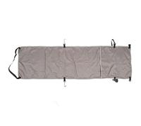 Chenglanhsjg Funda para Hamaca con Reposapiés de Avión, Diseño Ergonómico, Correas Ajustables, Material de Poliéster, para Viajes, Autobús, Mecedora, Asientos al Aire (Gris)